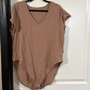 Old Navy Women’s Short Sleeve V-Neck Bodysuit Size 3X